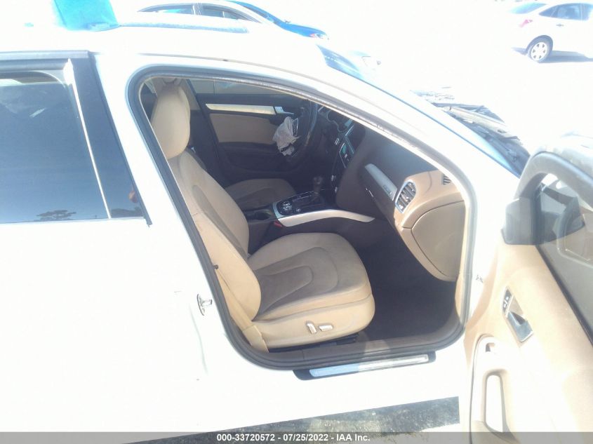 2013 AUDI A4 PREMIUM PLUS WAUFFAFL2DN018165