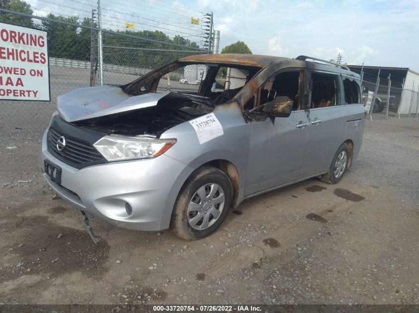2014 NISSAN QUEST S JN8AE2KP5E9103448