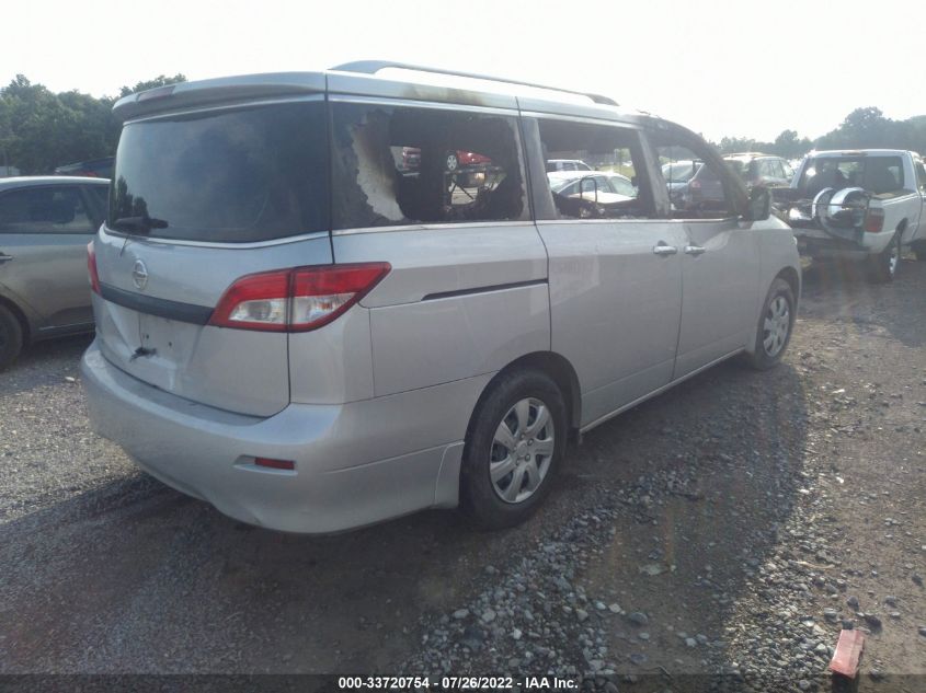 2014 NISSAN QUEST S JN8AE2KP5E9103448