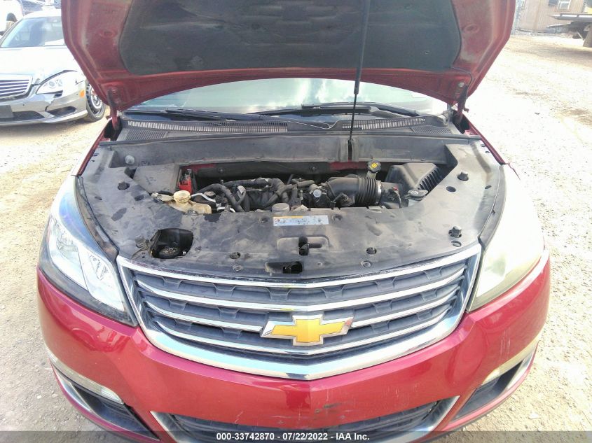 2014 CHEVROLET TRAVERSE LT 1GNKRGKD4EJ163265