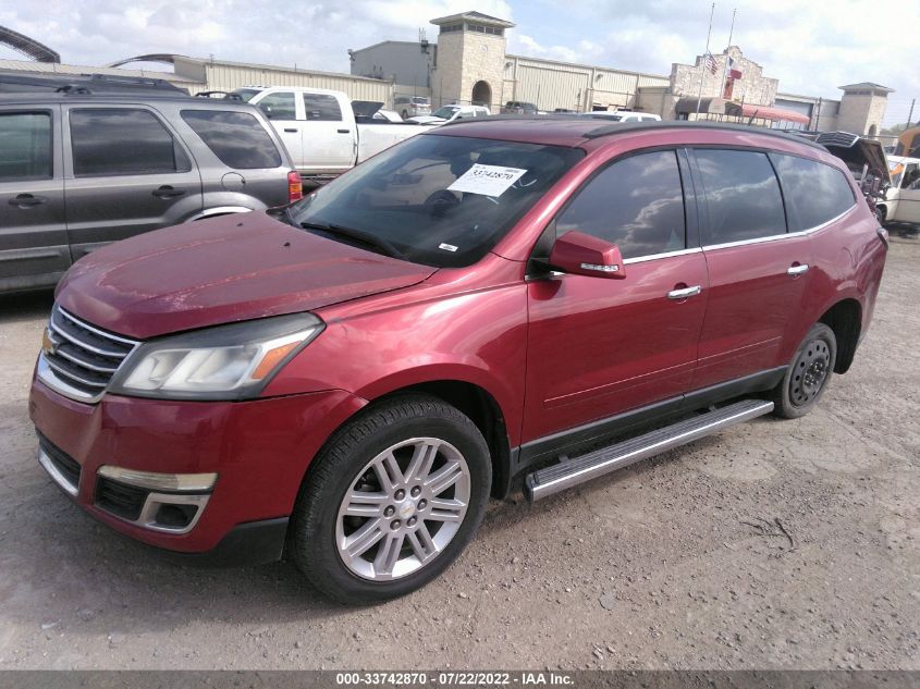 2014 CHEVROLET TRAVERSE LT 1GNKRGKD4EJ163265