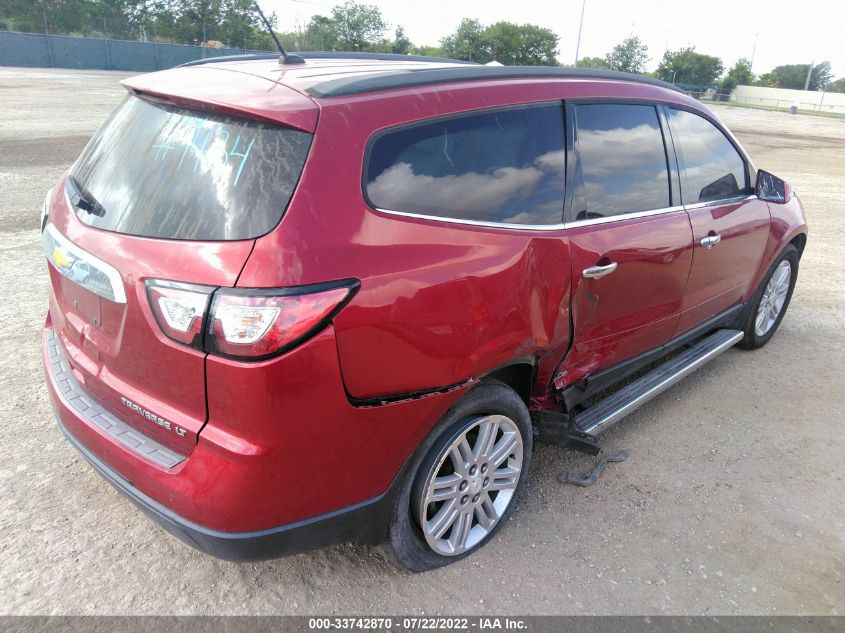 2014 CHEVROLET TRAVERSE LT 1GNKRGKD4EJ163265