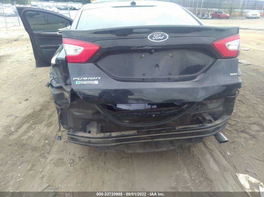 2014 FORD FUSION ENERGI SE LUXURY 3FA6P0PU1ER107618