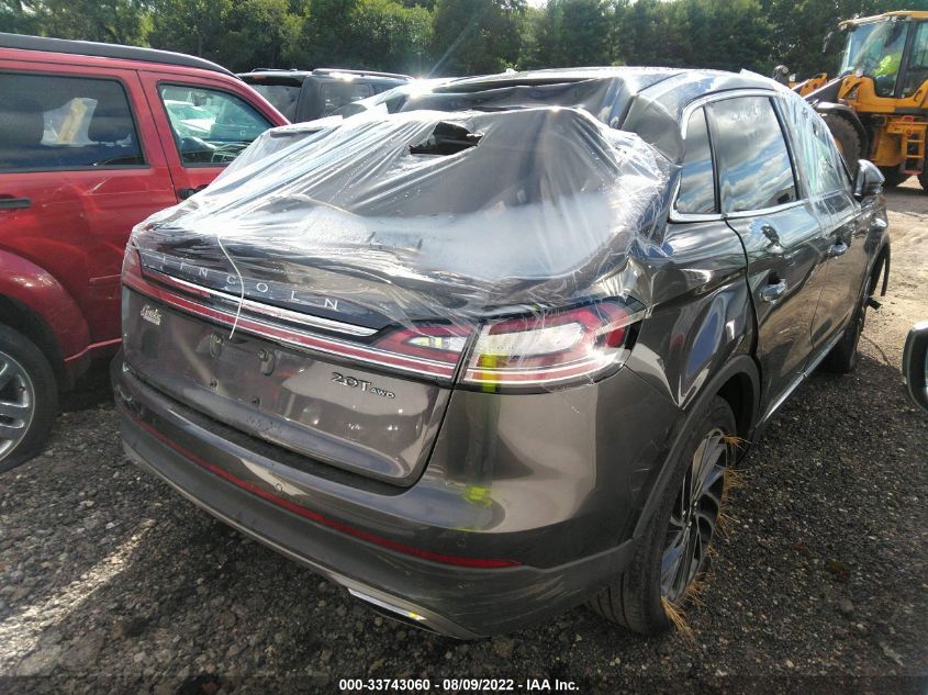 2019 LINCOLN NAUTILUS RESERVE 2LMPJ8L91KBL13614