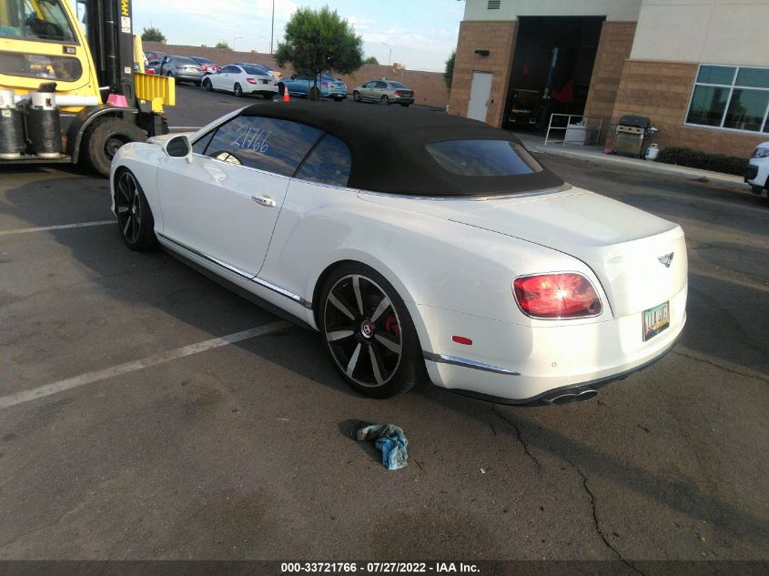 2014 BENTLEY CONTINENTAL GT V8 S SCBGH3ZA9EC040462