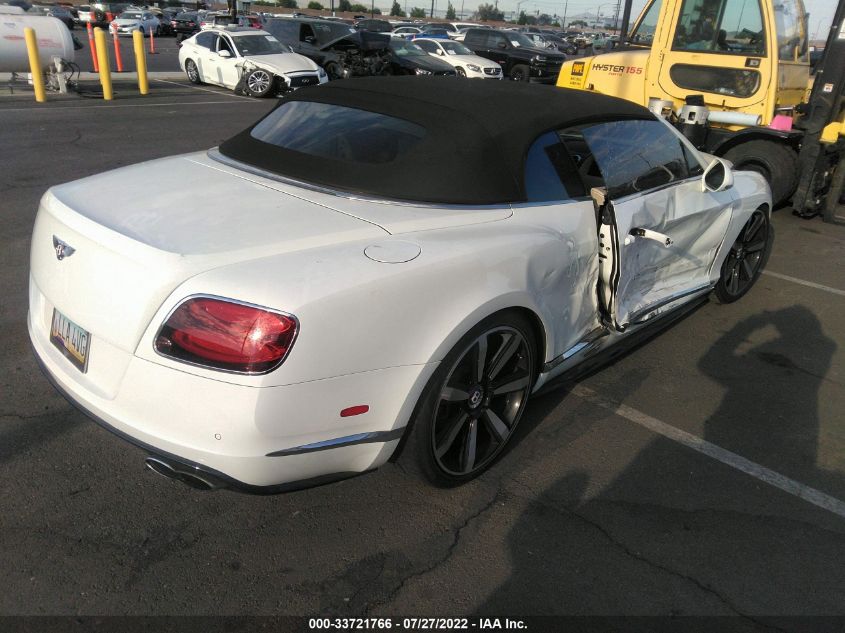 2014 BENTLEY CONTINENTAL GT V8 S SCBGH3ZA9EC040462