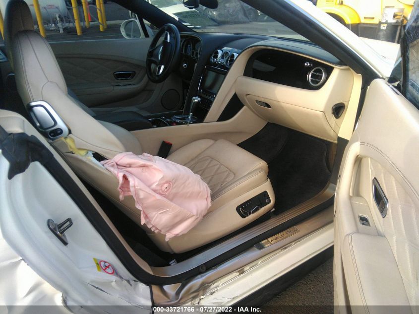 2014 BENTLEY CONTINENTAL GT V8 S SCBGH3ZA9EC040462