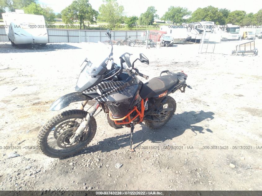 2018 KTM 1090 ADVENTURE R VBKV49401JM982509