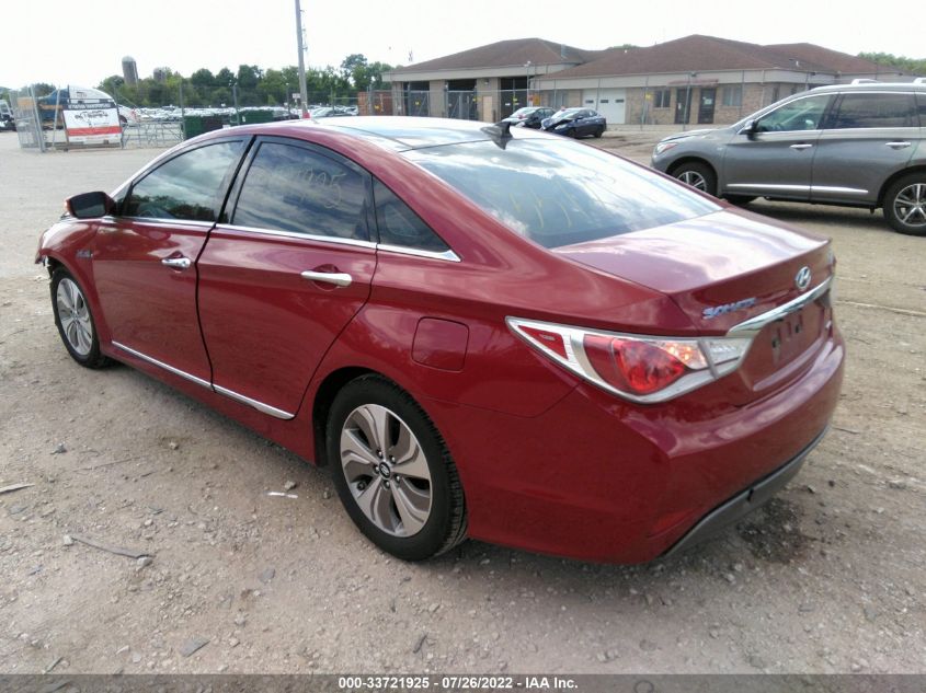 2013 HYUNDAI SONATA HYBRID LIMITED KMHEC4A48DA080486