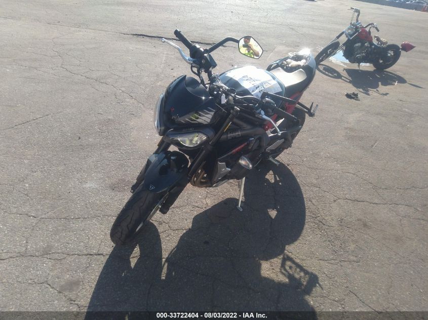2022 TRIUMPH MOTORCYCLE STREET TRIPLE R SMTA534D6NTAV7978