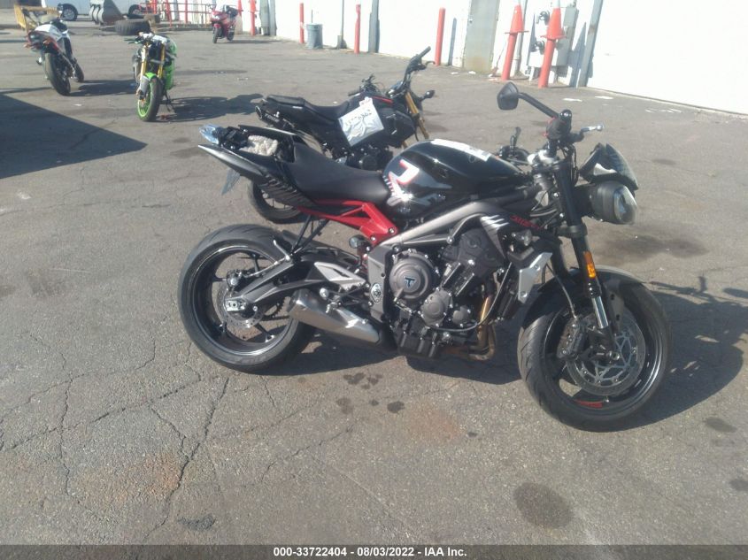 2022 TRIUMPH MOTORCYCLE STREET TRIPLE R SMTA534D6NTAV7978