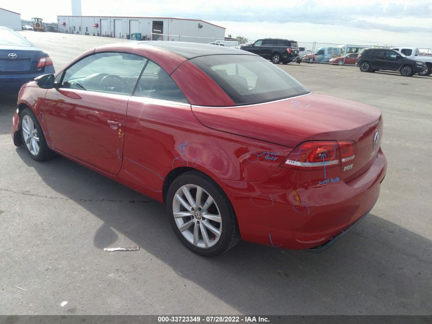 2013 VOLKSWAGEN EOS KOMFORT WVWBW8AH9DV006513