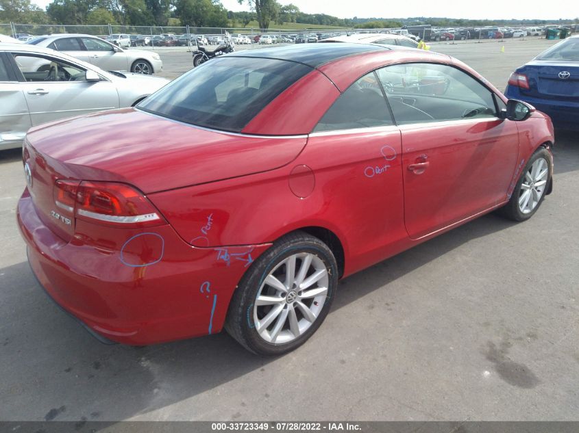 2013 VOLKSWAGEN EOS KOMFORT WVWBW8AH9DV006513