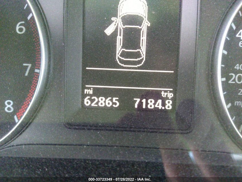 2013 VOLKSWAGEN EOS KOMFORT WVWBW8AH9DV006513