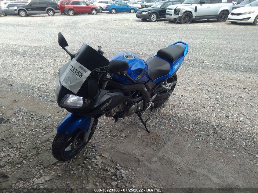 2007 SUZUKI SV650 JS1VP53A572101854