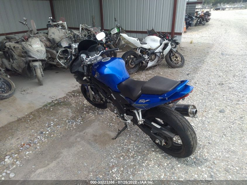 2007 SUZUKI SV650 JS1VP53A572101854