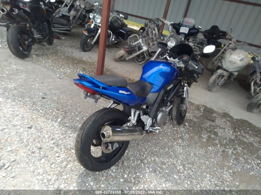 2007 SUZUKI SV650 JS1VP53A572101854