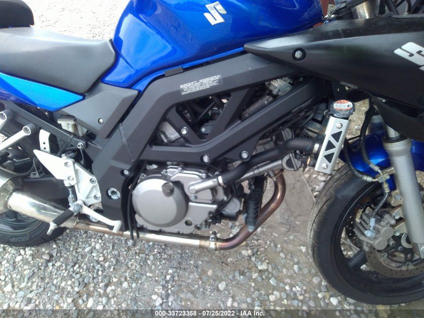2007 SUZUKI SV650 JS1VP53A572101854