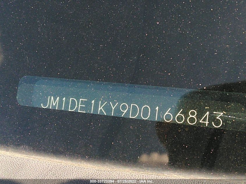 2013 MAZDA MAZDA2 SPORT JM1DE1KY9D0166843