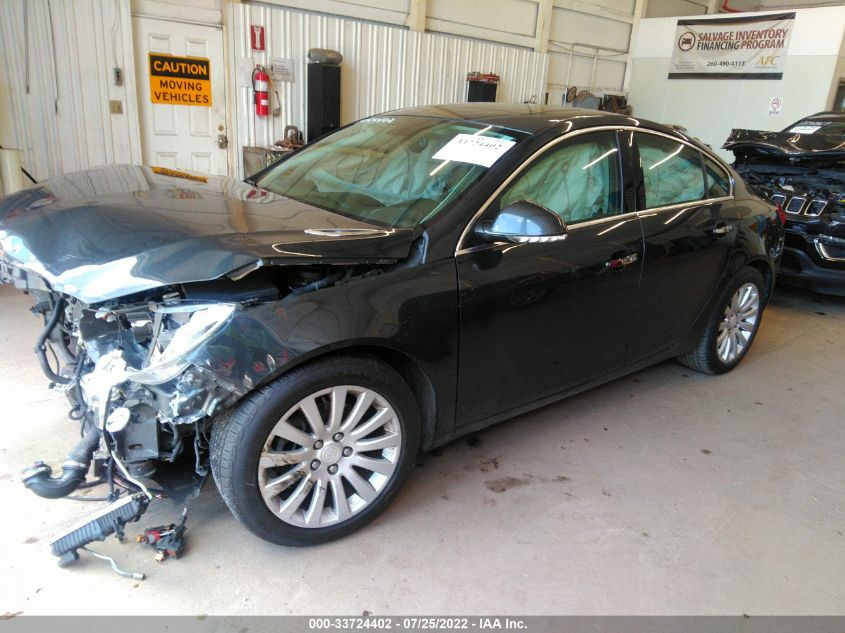 2013 BUICK REGAL TURBO PREMIUM 1 2G4GS5EV7D9248733