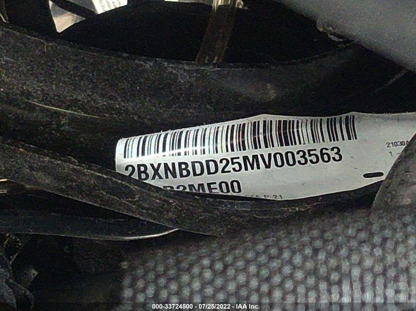2021 CAN-AM SPYDER ROADSTER RT/RT LIMITED 2BXNBDD25MV003563