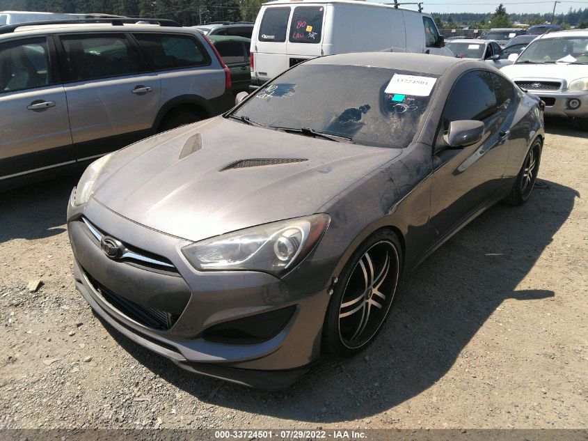 2013 HYUNDAI GENESIS COUPE 2.0T R-SPEC KMHHT6KD6DU085479