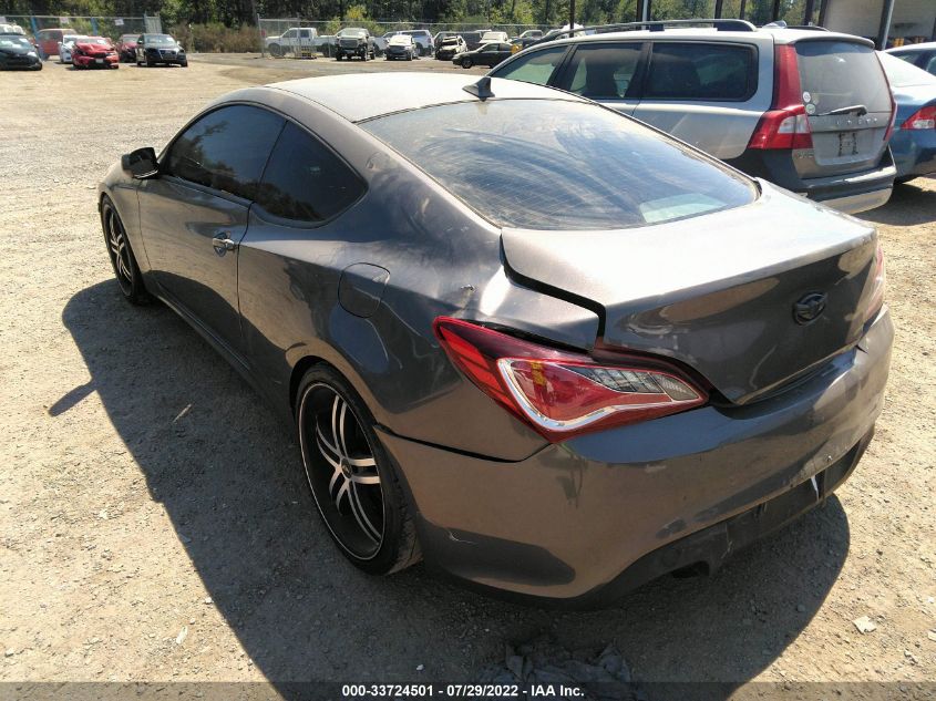 2013 HYUNDAI GENESIS COUPE 2.0T R-SPEC KMHHT6KD6DU085479