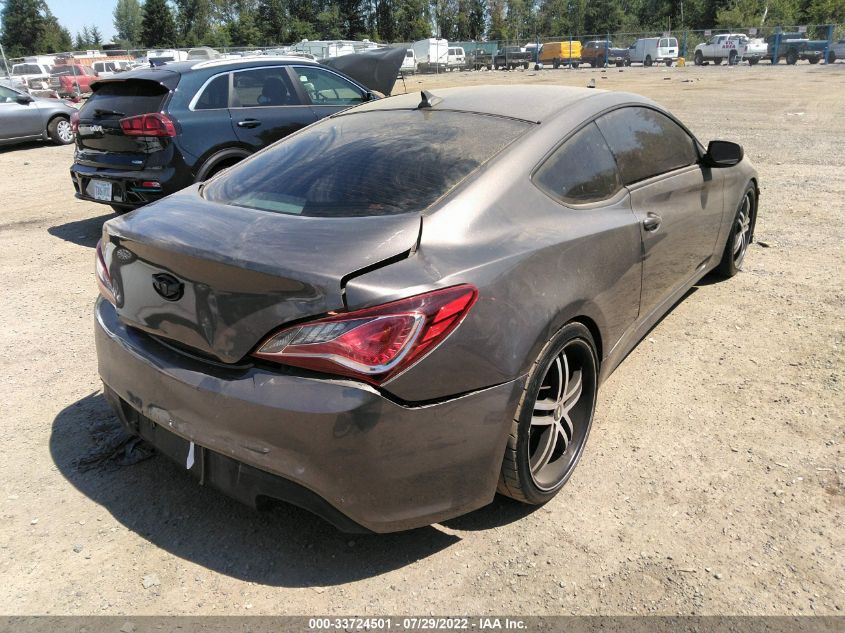 2013 HYUNDAI GENESIS COUPE 2.0T R-SPEC KMHHT6KD6DU085479
