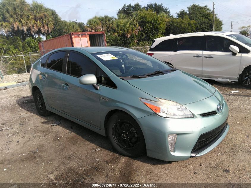 2015 TOYOTA PRIUS FOUR JTDKN3DU7F1949489