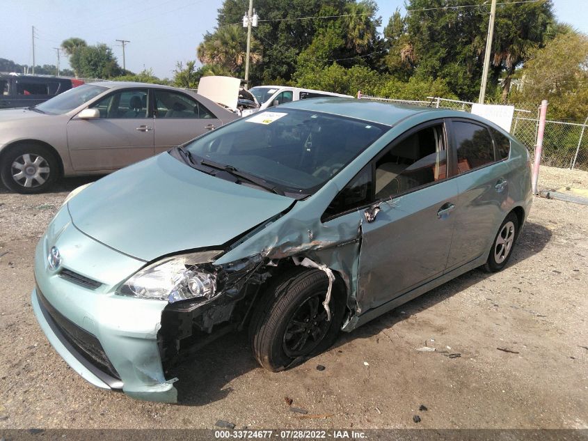 2015 TOYOTA PRIUS FOUR JTDKN3DU7F1949489