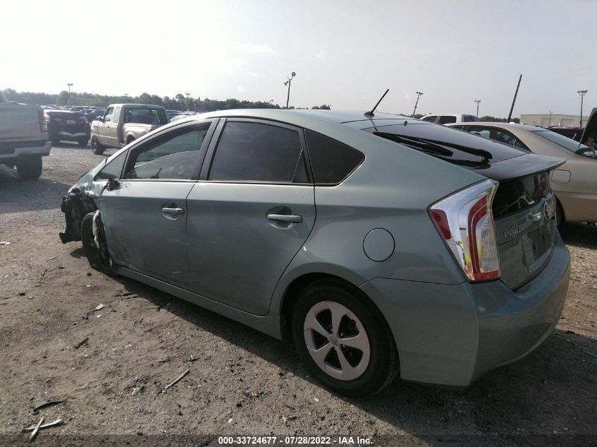 2015 TOYOTA PRIUS FOUR JTDKN3DU7F1949489