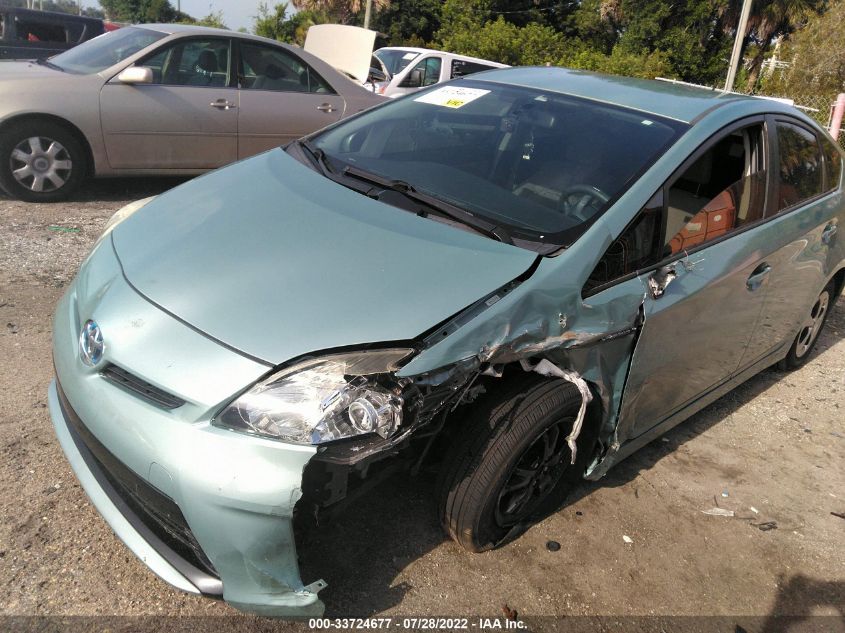 2015 TOYOTA PRIUS FOUR JTDKN3DU7F1949489
