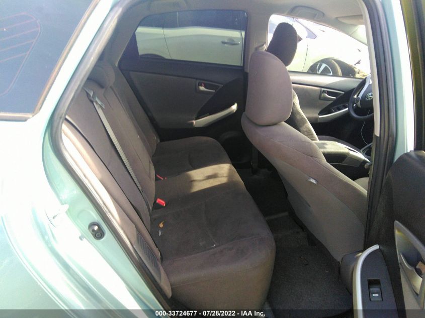 2015 TOYOTA PRIUS FOUR JTDKN3DU7F1949489