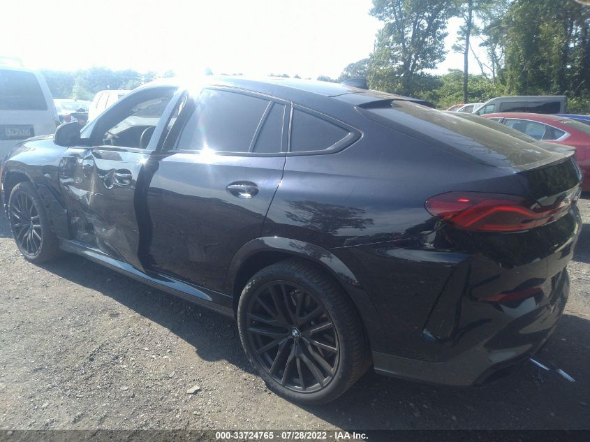 2022 BMW X6 M50I 5UXCY8C0XN9K86926