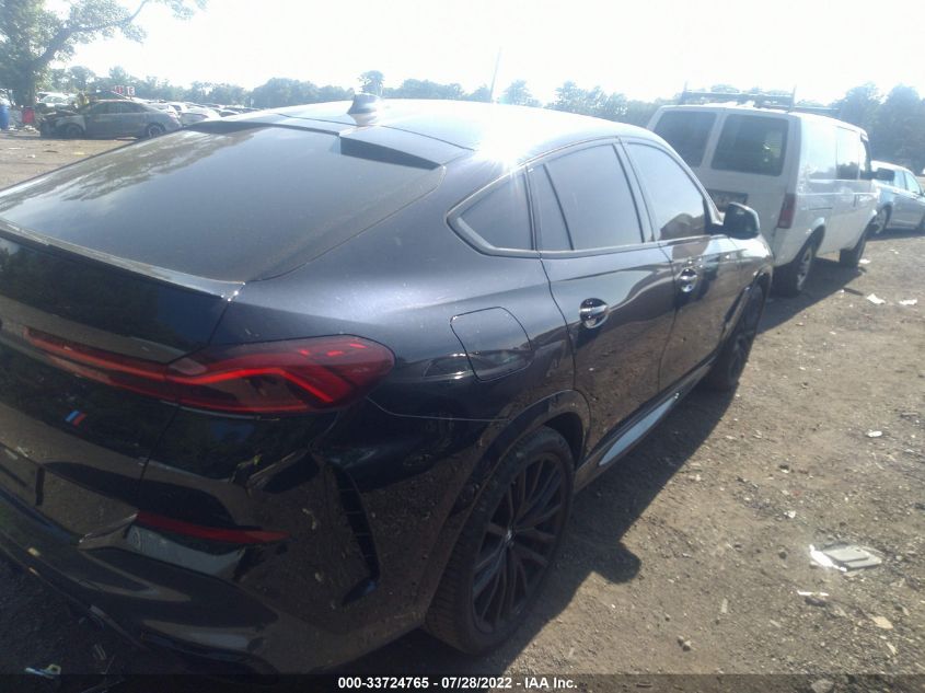 2022 BMW X6 M50I 5UXCY8C0XN9K86926