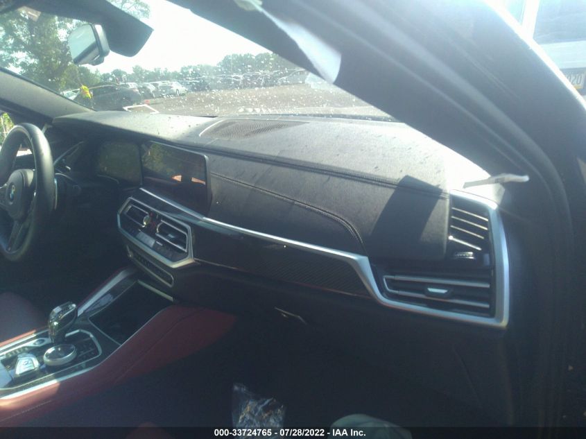 2022 BMW X6 M50I 5UXCY8C0XN9K86926