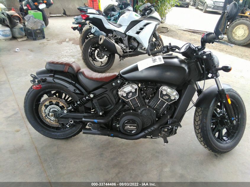 2021 INDIAN MOTORCYCLE CO. SCOUT BOBBER ABS 56KMTA005M3171548