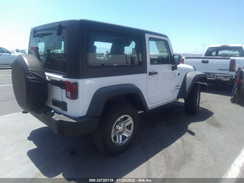 2013 JEEP WRANGLER SPORT 1C4AJWAG7DL542426