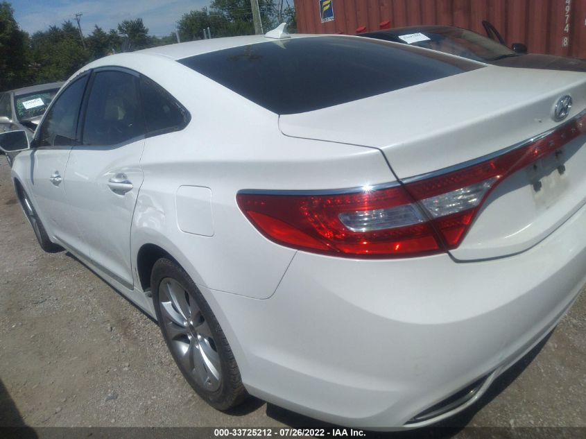2014 HYUNDAI AZERA KMHFG4JG4EA359406