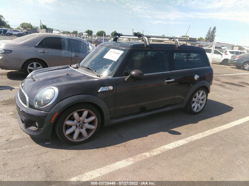 2013 MINI COOPER CLUBMAN S WMWZG3C58DTY39777