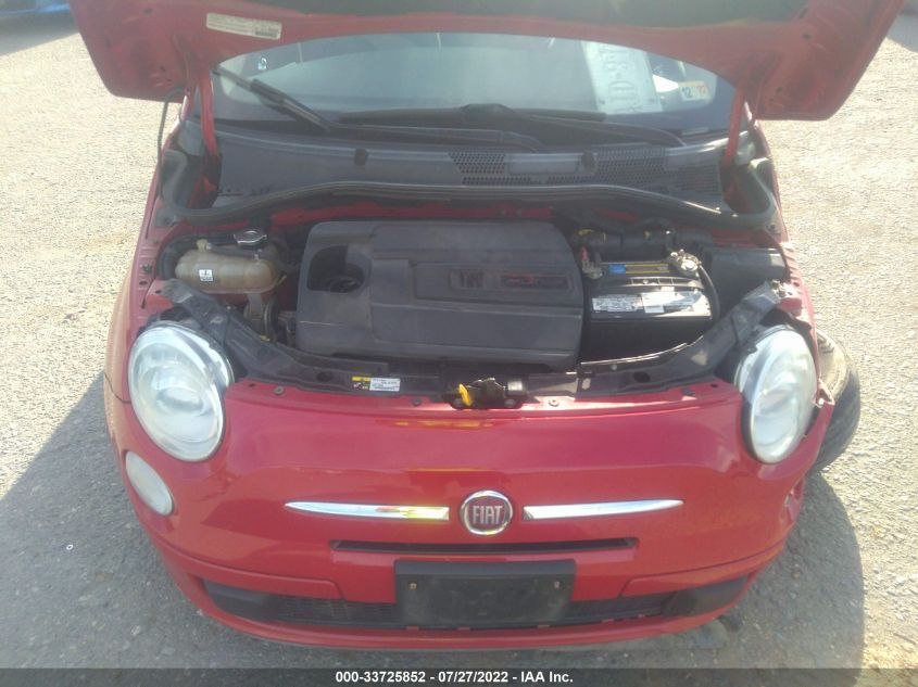 2013 FIAT 500 POP 3C3CFFAR4DT691915
