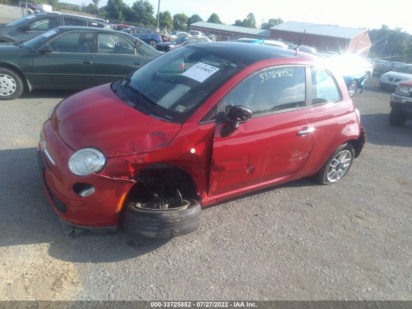 2013 FIAT 500 POP 3C3CFFAR4DT691915