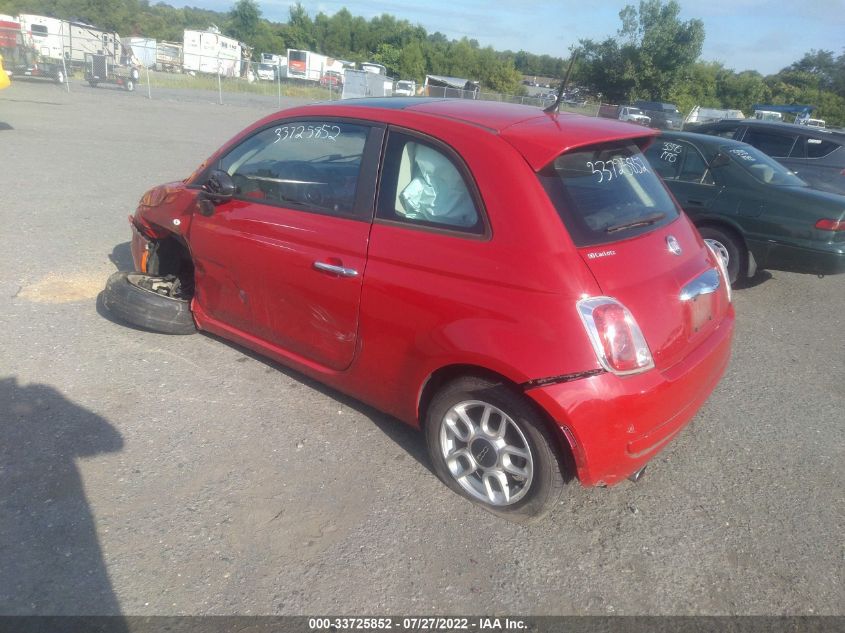 2013 FIAT 500 POP 3C3CFFAR4DT691915