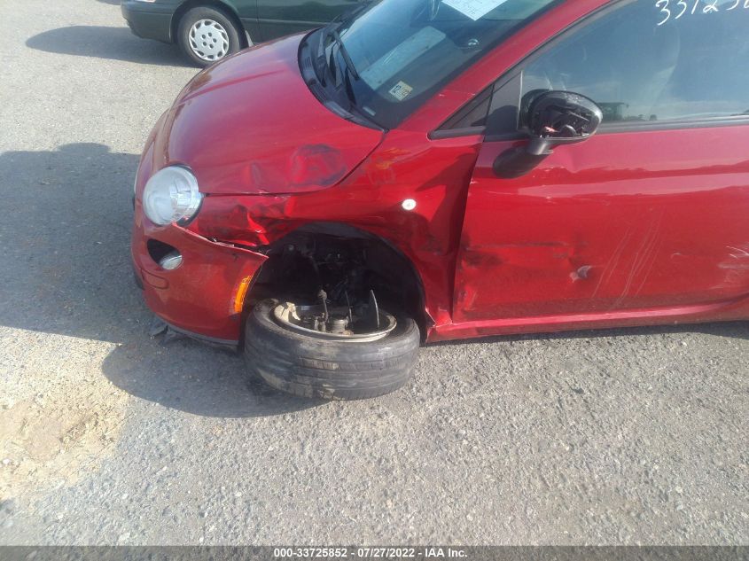 2013 FIAT 500 POP 3C3CFFAR4DT691915