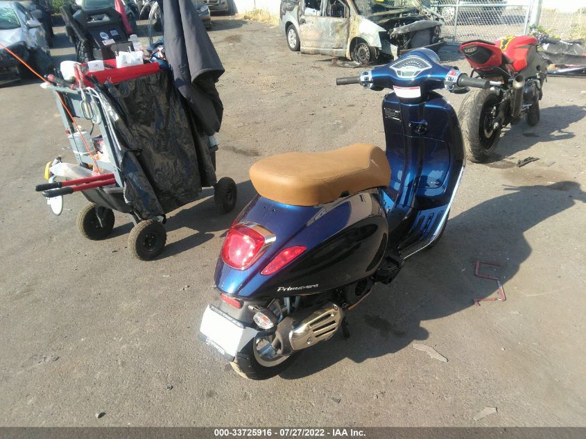 2022 VESPA PRIMAVERA ZAPM818G1N5906460