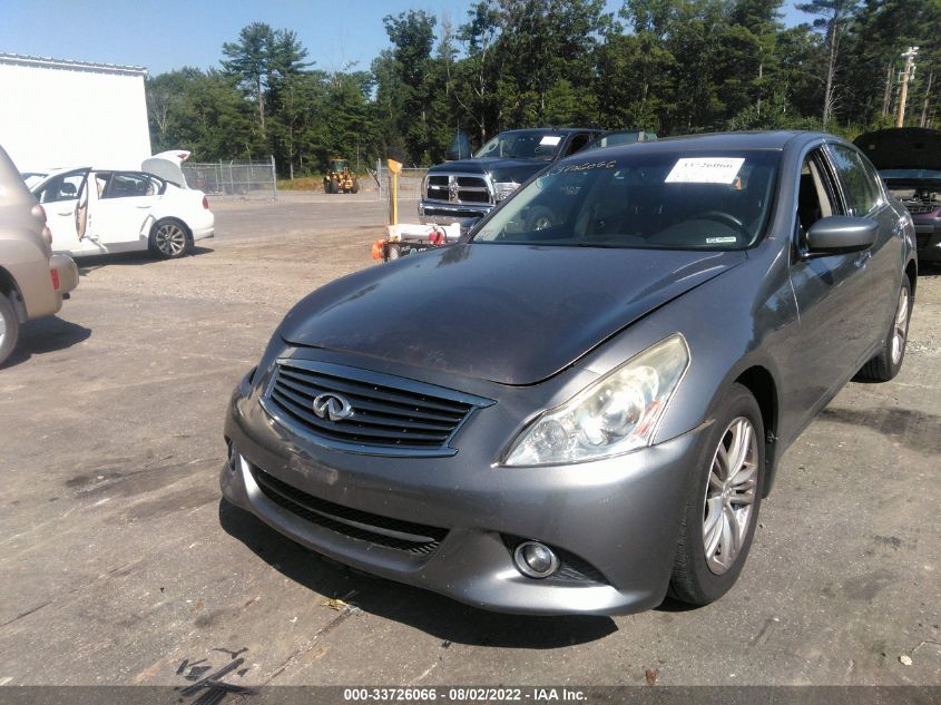 2013 INFINITI G37 SEDAN X JN1CV6AR1DM753729
