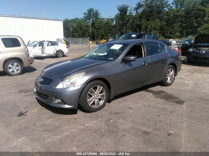 2013 INFINITI G37 SEDAN X JN1CV6AR1DM753729