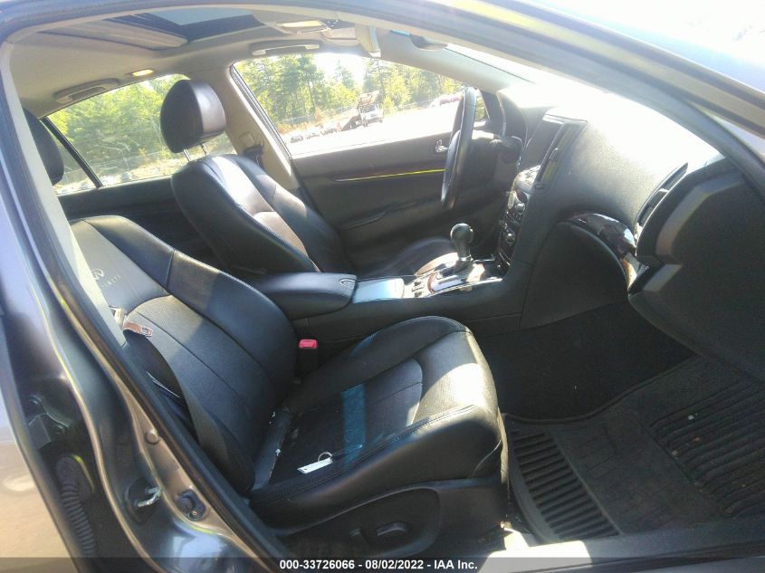 2013 INFINITI G37 SEDAN X JN1CV6AR1DM753729