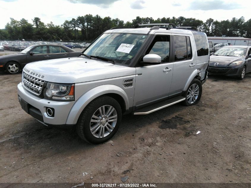 2015 LAND ROVER LR4 LUX SALAK2V66FA741773