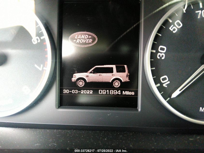 2015 LAND ROVER LR4 LUX SALAK2V66FA741773